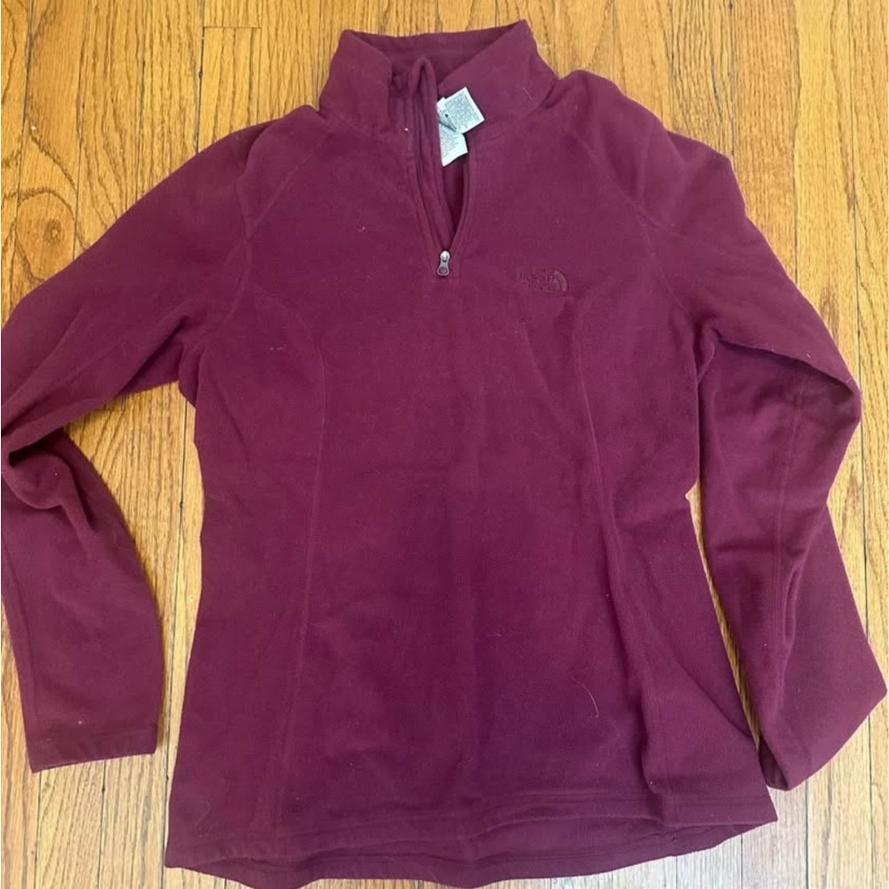 The North Face Women's Maroon Fleece Hoodie